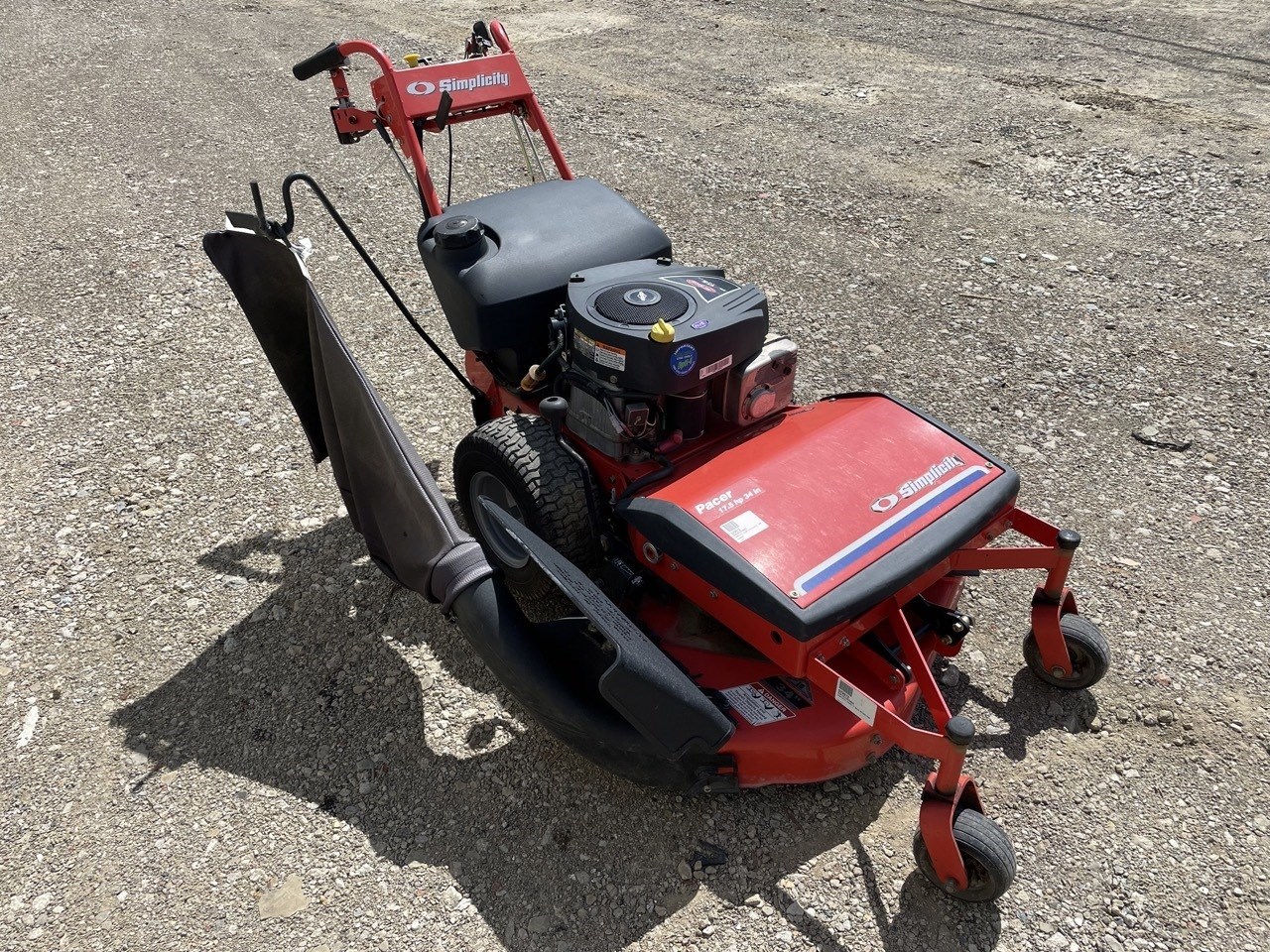 2012 Simplicity Pacer Walk-Behind Mower For Sale