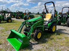 Tractor - Compact Utility For Sale 2022 John Deere 2025R - TLB , 24 HP