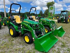 Tractor - Compact Utility For Sale 2022 John Deere 2025R - TLB , 24 HP Tractor - Compact Utility For Sale 2022 John Deere 2025R - TLB , 24 HP