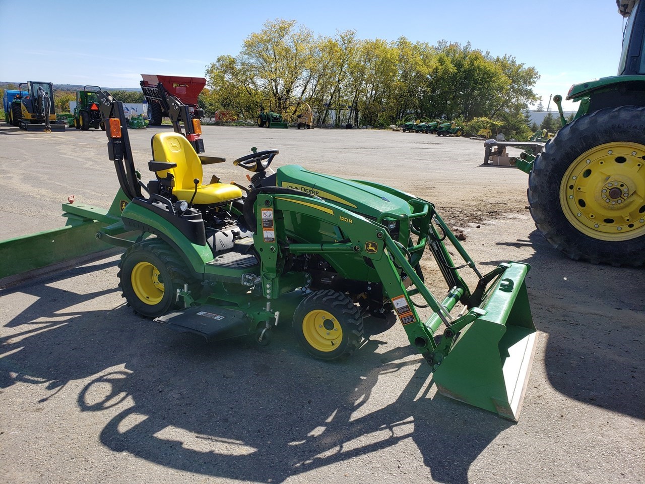 2018 John Deere 1025R Compact Utility Tractor For Sale in Fairfield Maine
