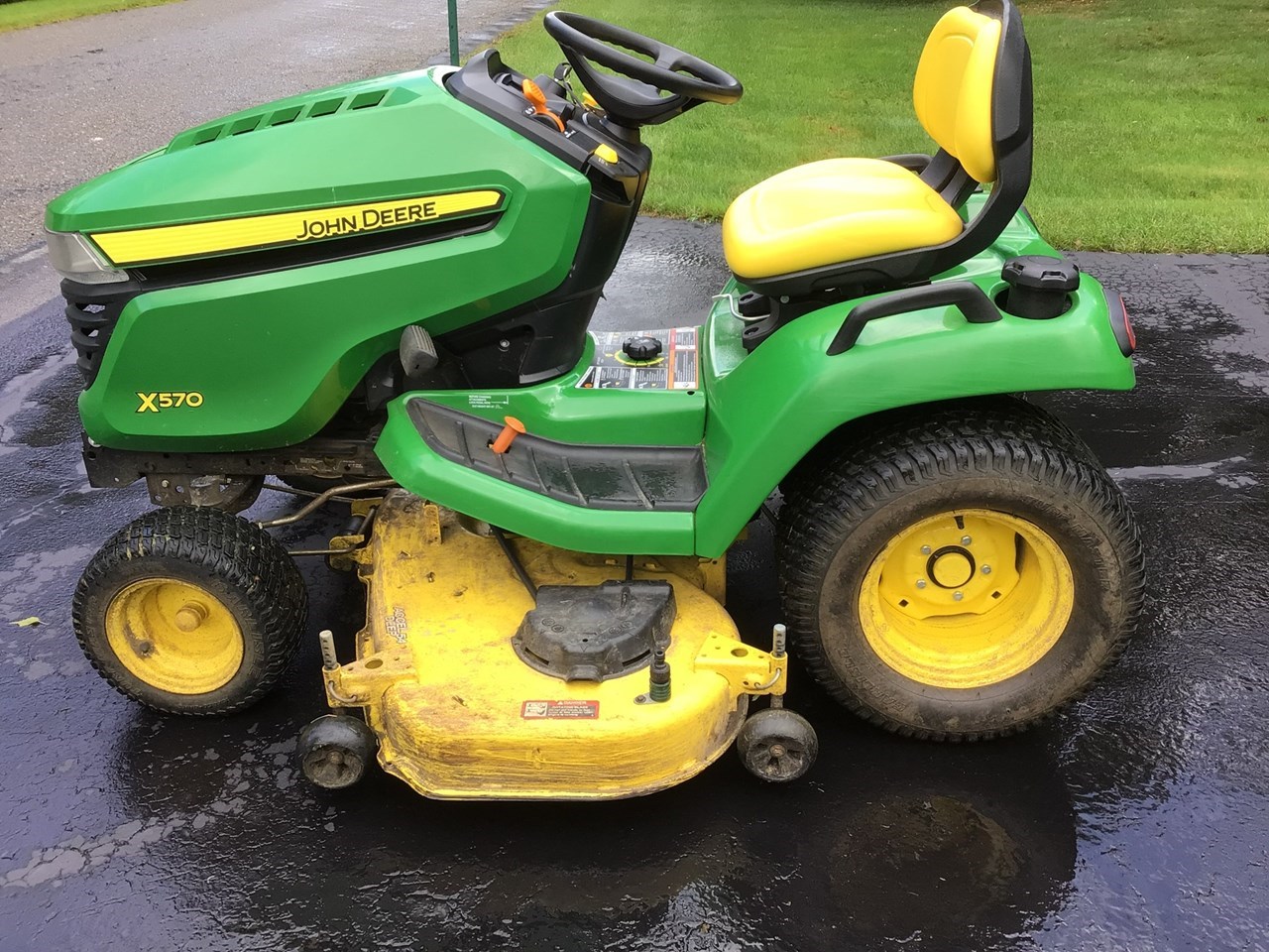 2017 John Deere X570 Riding Mower For Sale in Falconer New York