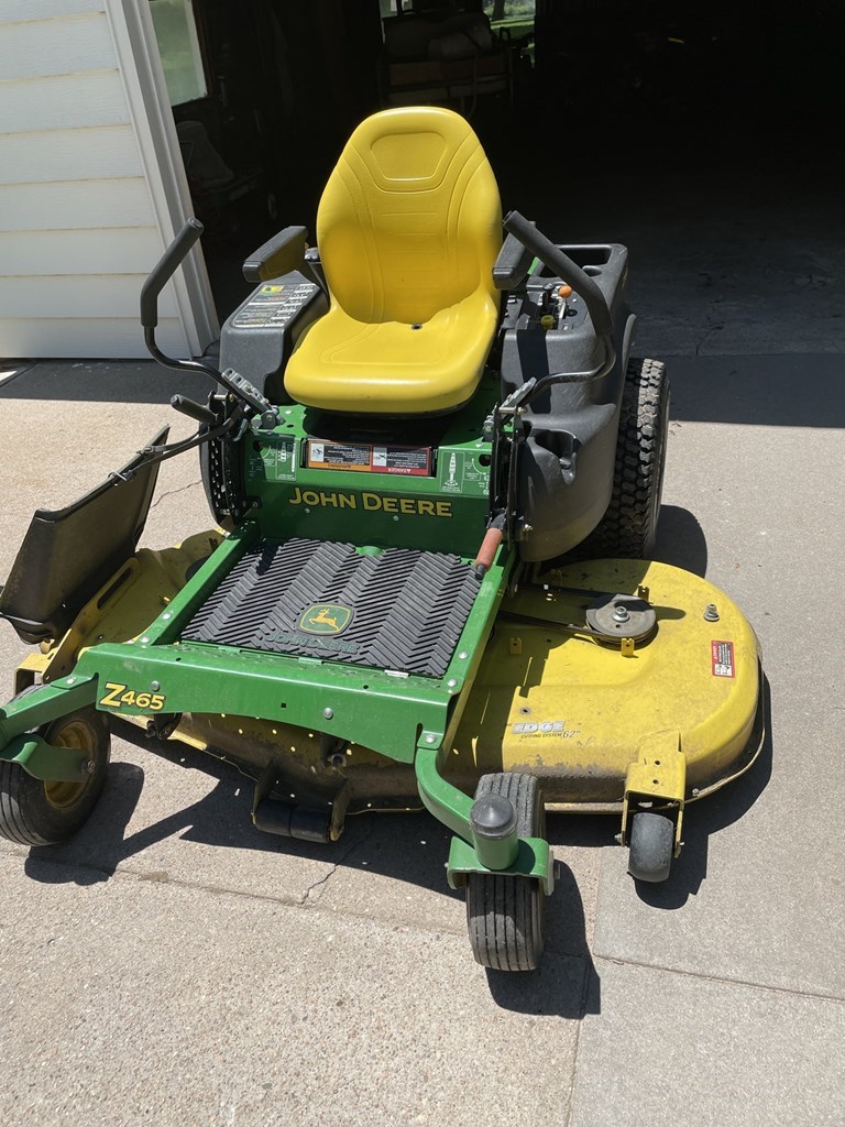 2008 John Deere Z465 Zero Turn Mower For Sale in Great Bend Kansas