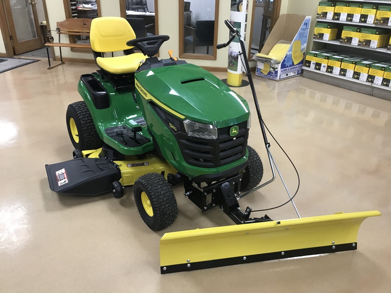 2021 John Deere S140 Riding Mower For Sale in Virden Illinois