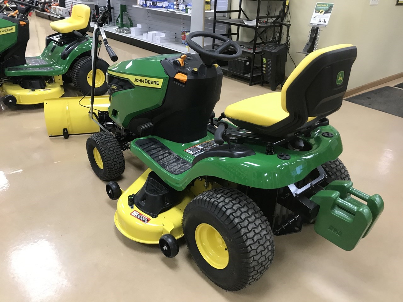 2021 John Deere S140 Riding Mower For Sale in Virden Illinois