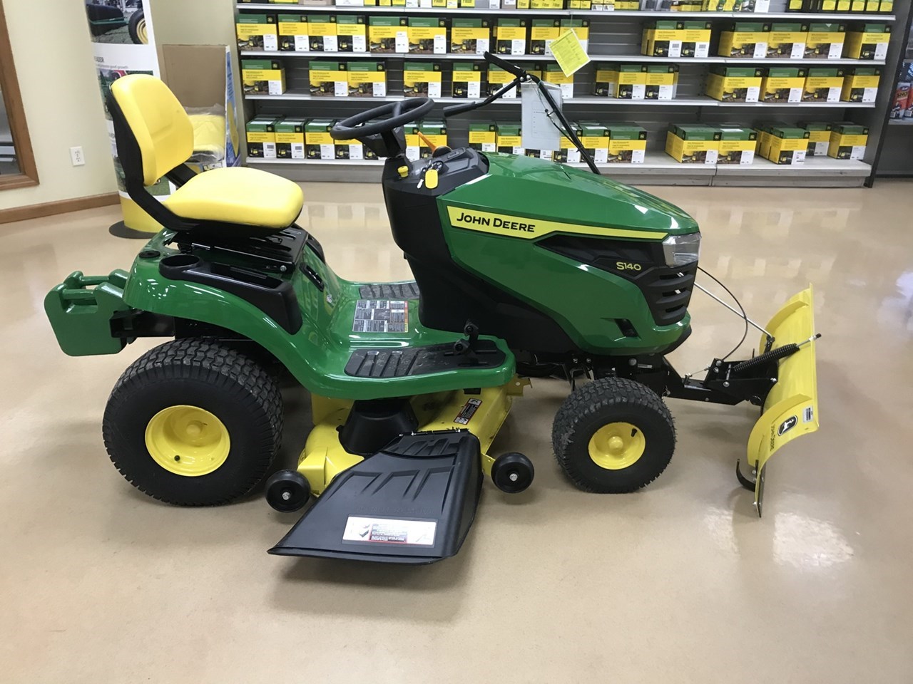 2021 John Deere S140 Riding Mower For Sale in Virden Illinois