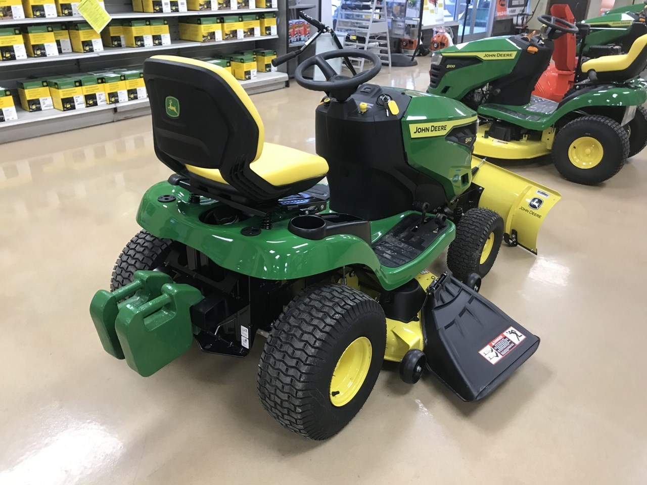 2021 John Deere S140 Riding Mower For Sale in Virden Illinois
