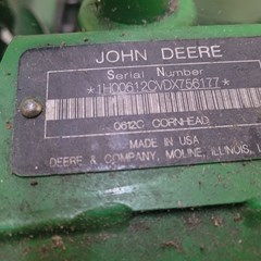 2013 John Deere 612C Combine Header-Corn For Sale