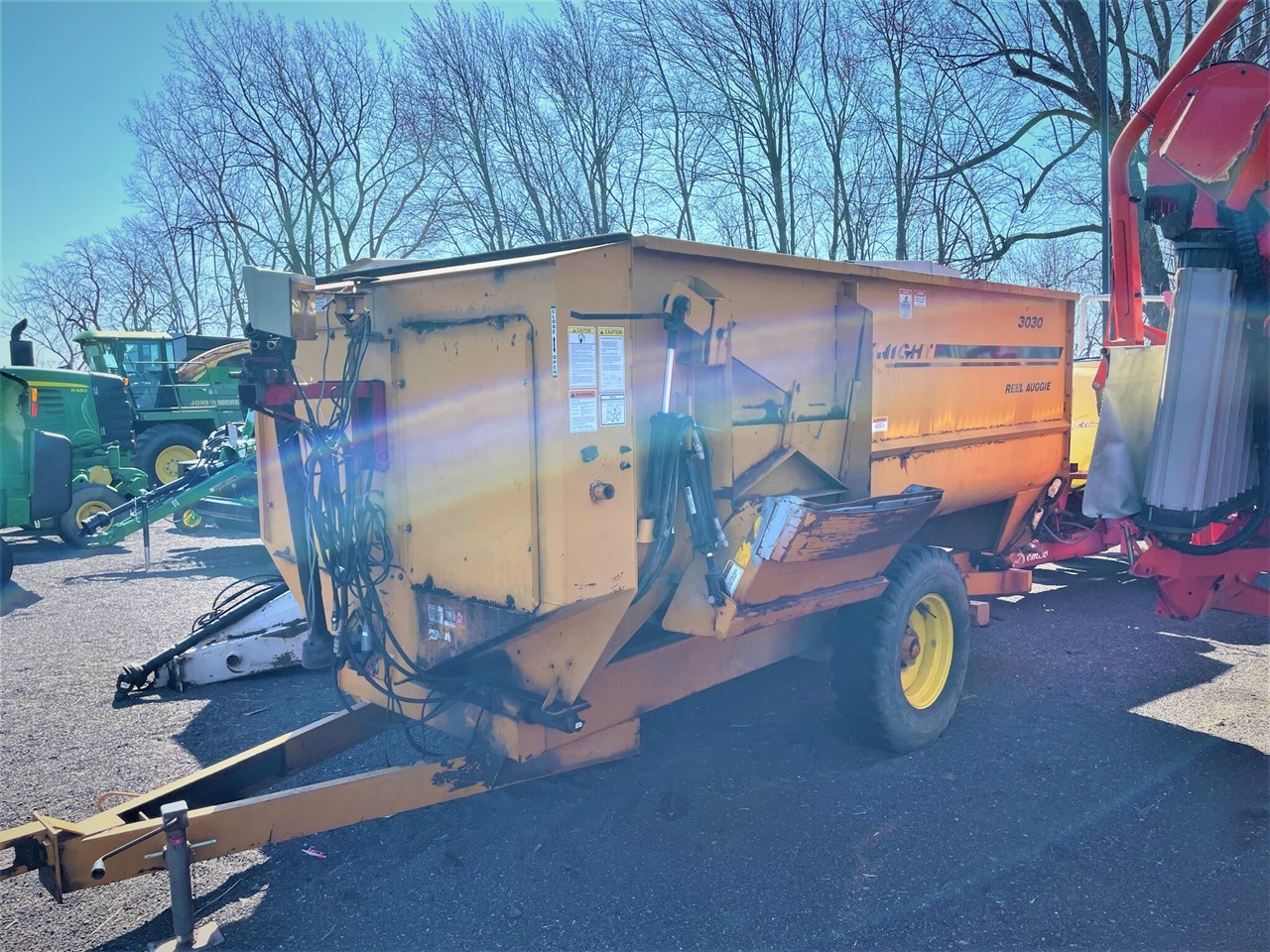 Kuhn Knight Reel Auggie 3030 Grinder Mixer For Sale