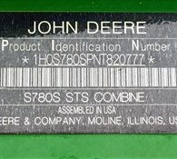 2022 John Deere S780 Thumbnail 50