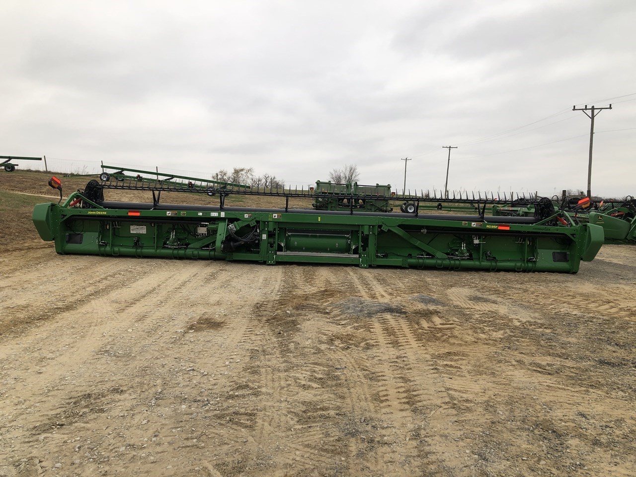 2021 John Deere RD35F HeaderDraper/Flex For Sale in Elnora Indiana