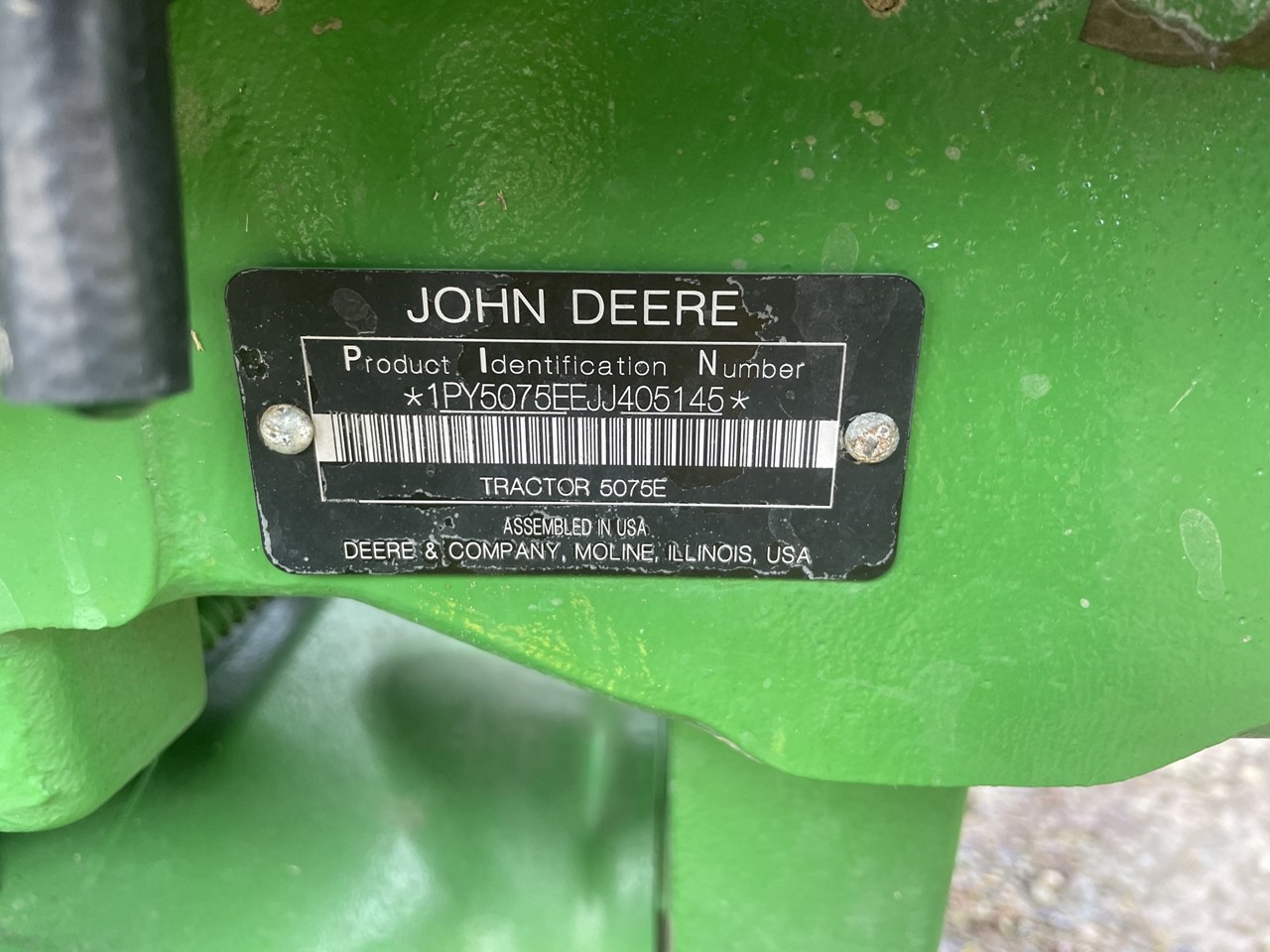 2018 John Deere 5075E Tractor - Utility For Sale