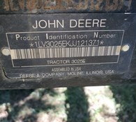 2018 John Deere 3025E Thumbnail 14
