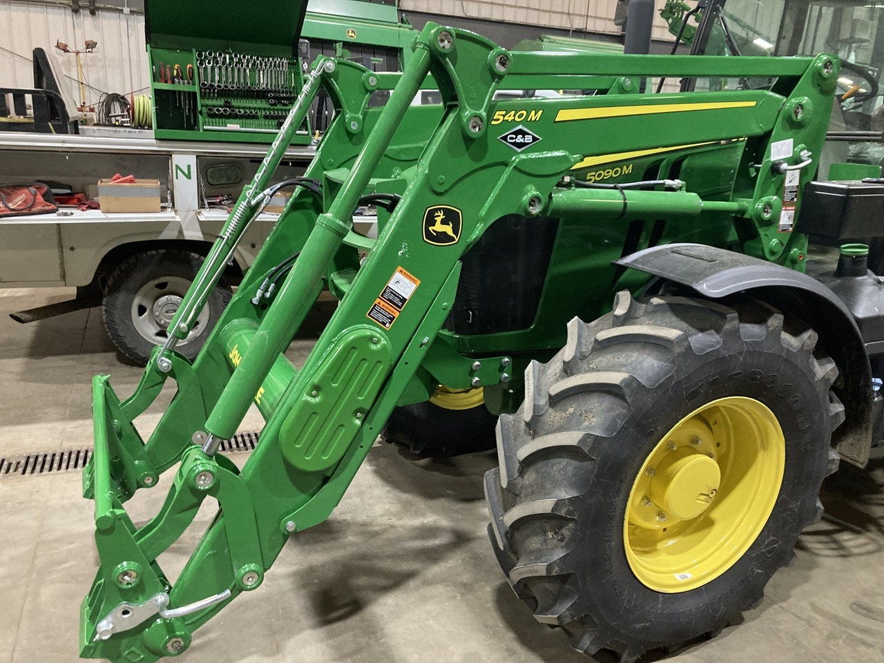 2022 John Deere 540M Front End Loader Attachment For Sale in Wagner ...