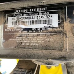 2020 John Deere X390 Lawn Mower For Sale