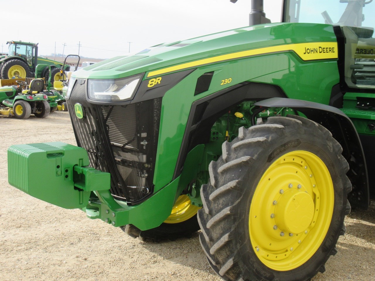 2022 John Deere 8R 230 Tractor Row Crop For Sale in Minier Illinois