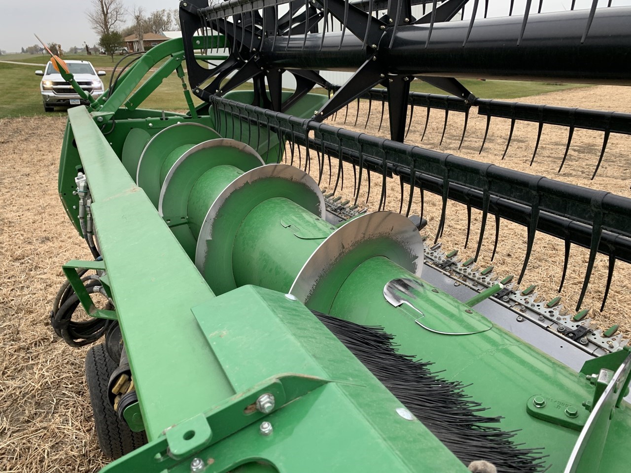 2014 John Deere 625F HeaderAuger/Flex For Sale in Massena Iowa
