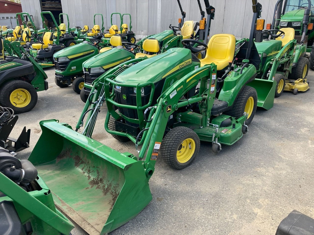 2022 John Deere 1023E Compact Utility Tractor For Sale in North