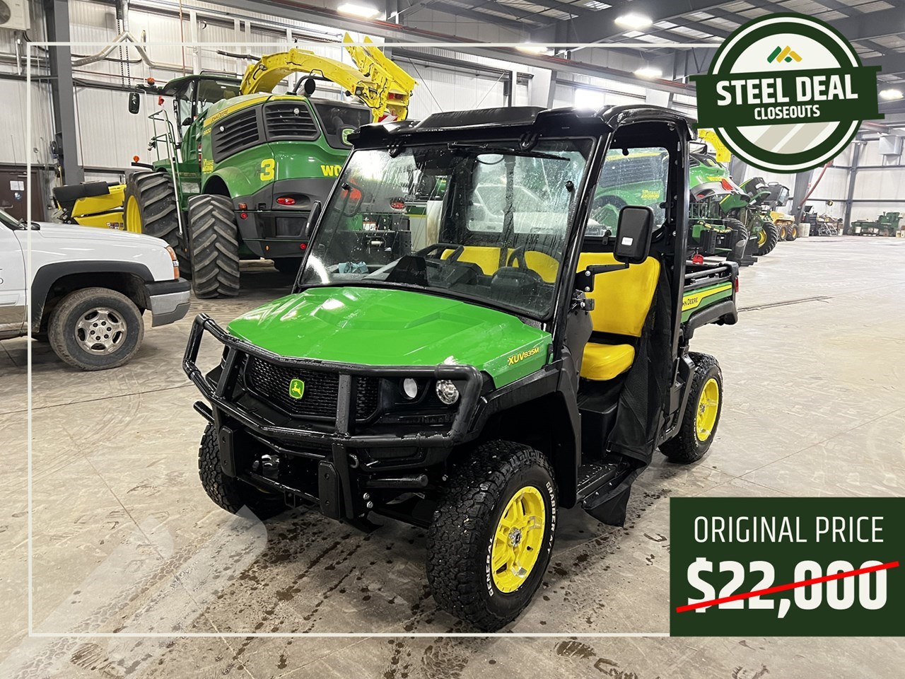 2021 John Deere 835M Utility Vehicle For Sale in Sauk Centre Minnesota