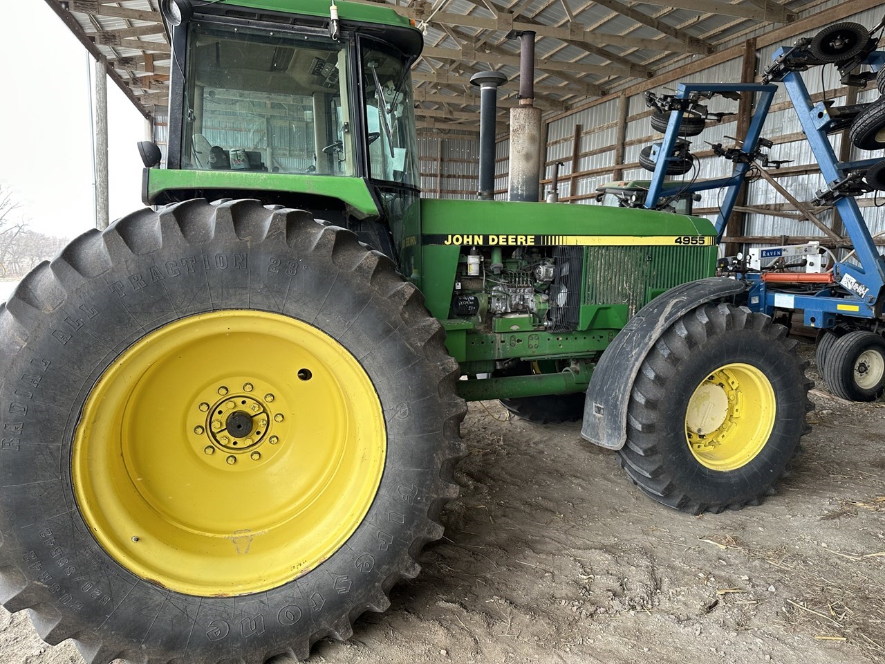 1990 John Deere 4955 Tractor Row Crop For Sale In Hiawatha Kansas 7144