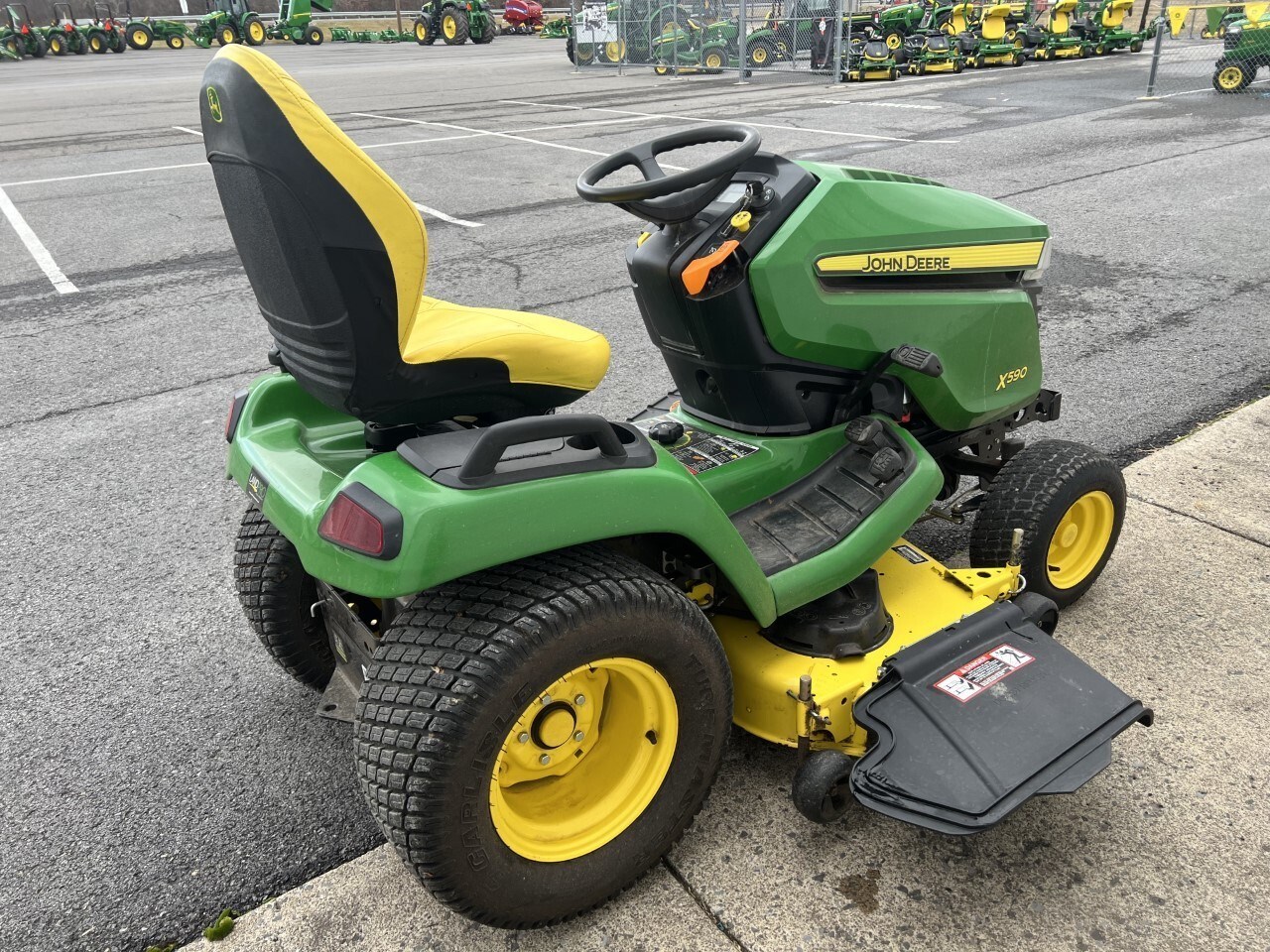 2021 John Deere X590 Lawn Mower For Sale