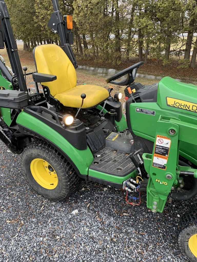 2016 John Deere 1025R Compact Utility Tractor For Sale in Middlebury