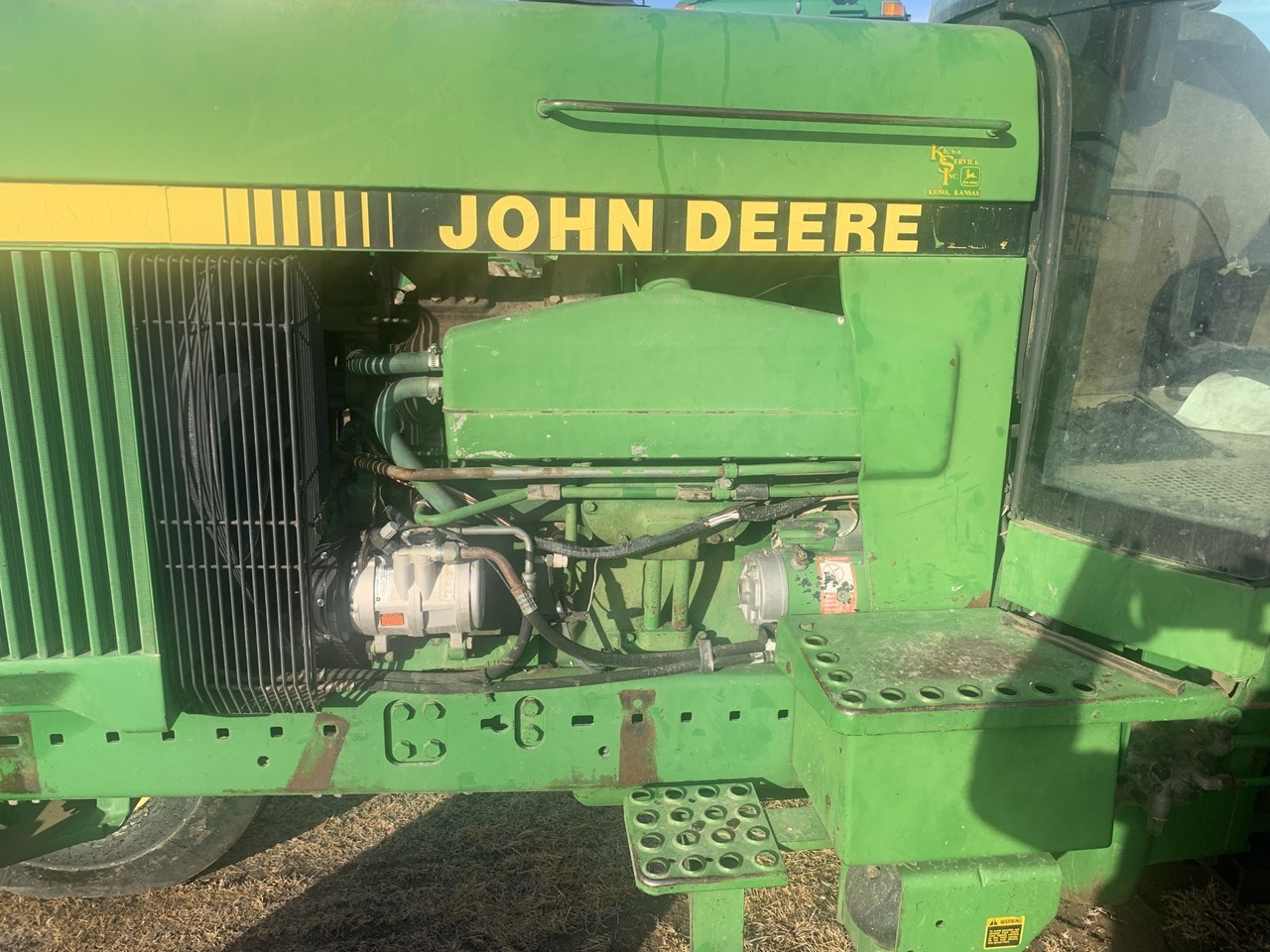 1989 John Deere 4755 Row Crop Tractor For Sale in Phillipsburg Kansas