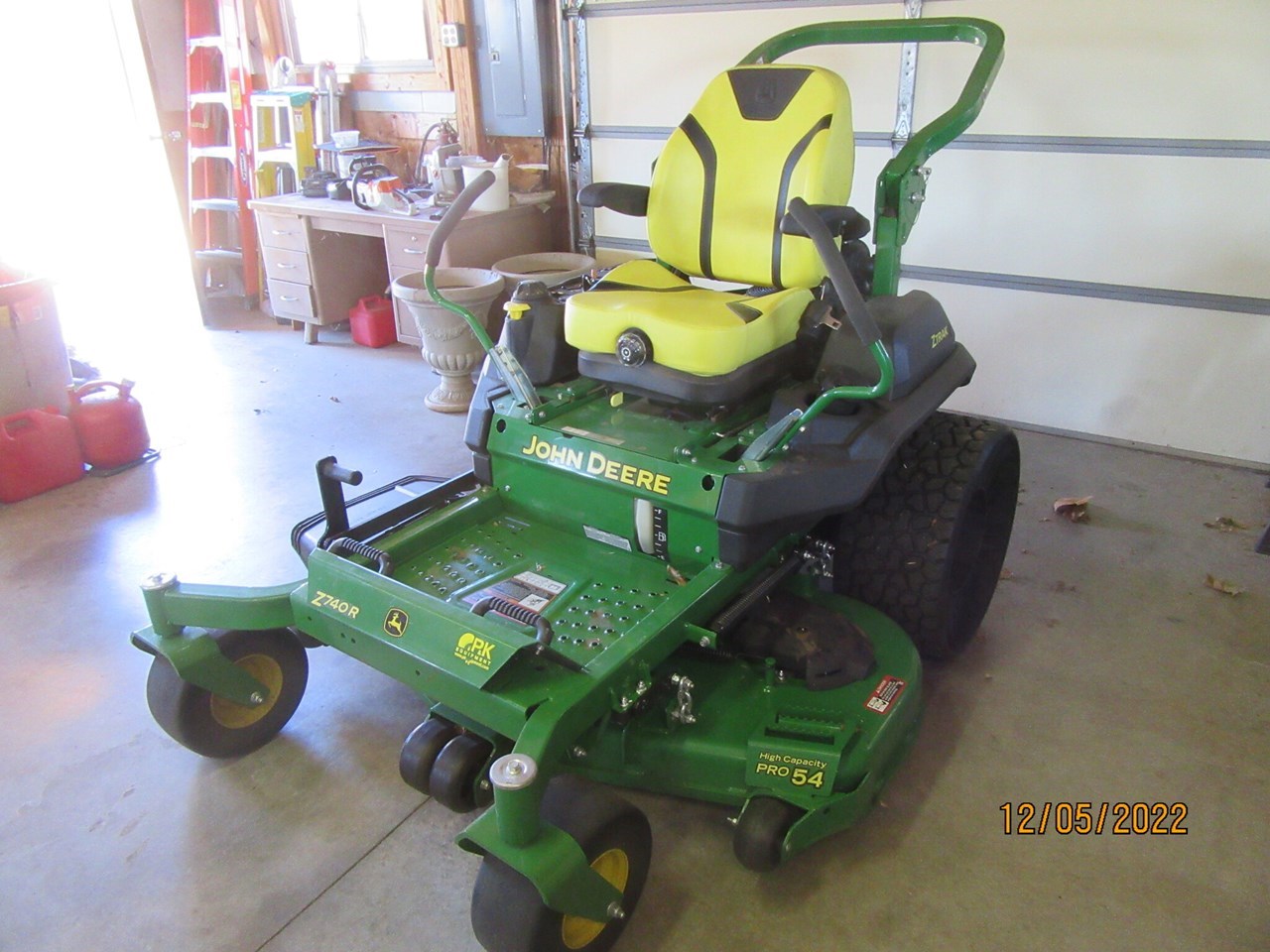 2021 John Deere Z740R Zero Turn Mower For Sale in Enid Oklahoma