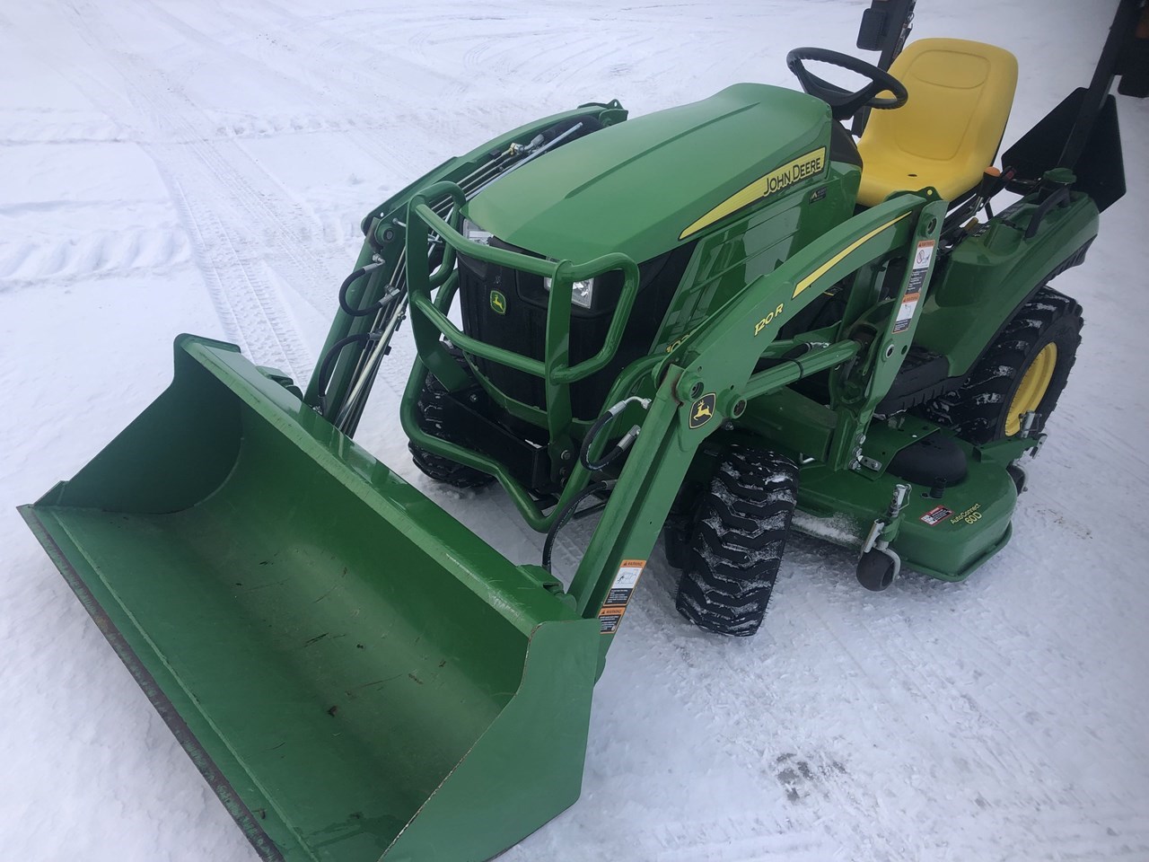 2020 John Deere 1023E Compact Utility Tractor For Sale in Sauk Rapids Minnesota