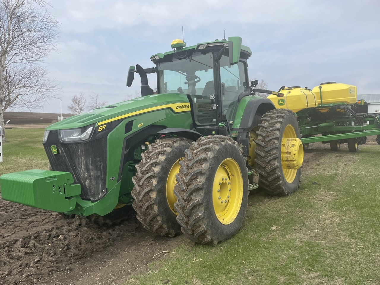 2022 John Deere 8R 410 Tractor Row Crop For Sale in Slayton Minnesota