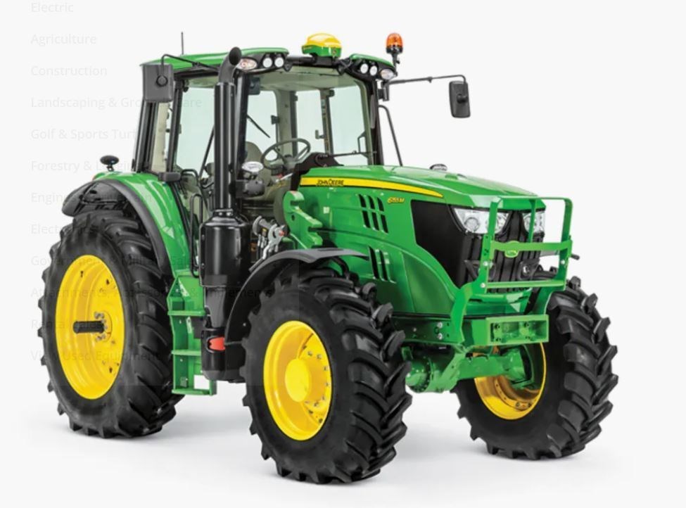 2023 John Deere 6155M Tractor Row Crop For Sale in Bloomingdale Ohio
