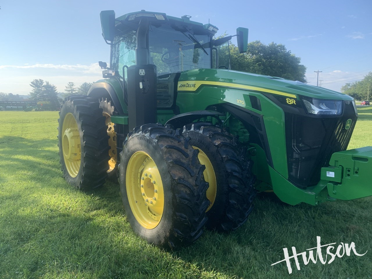 2022 John Deere 8R 370 Row Crop Tractor برسم البيعRussellville Kentucky