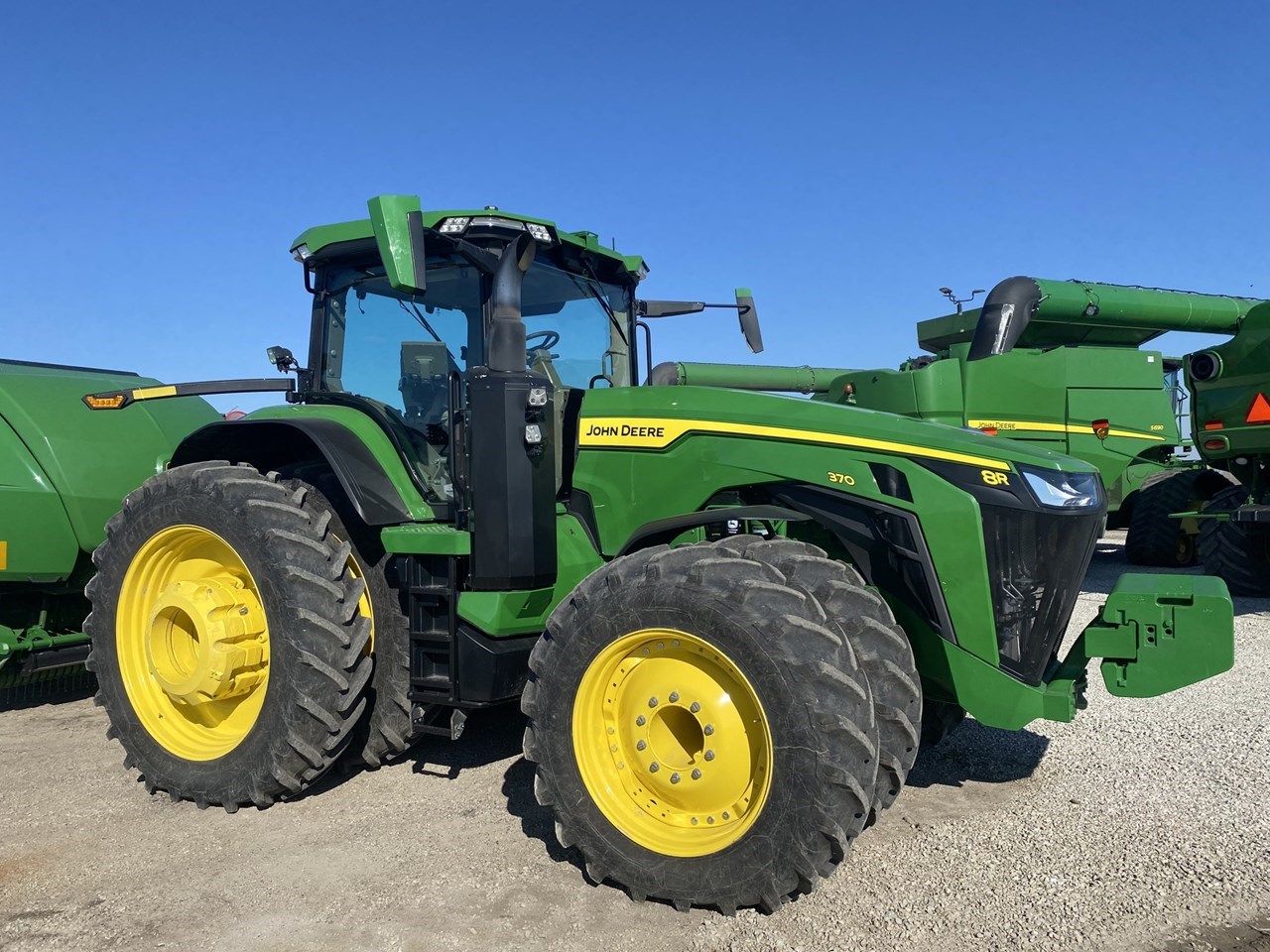 2022 John Deere 8r 370 Tractor Row Crop For Sale In Streator Illinois 7609