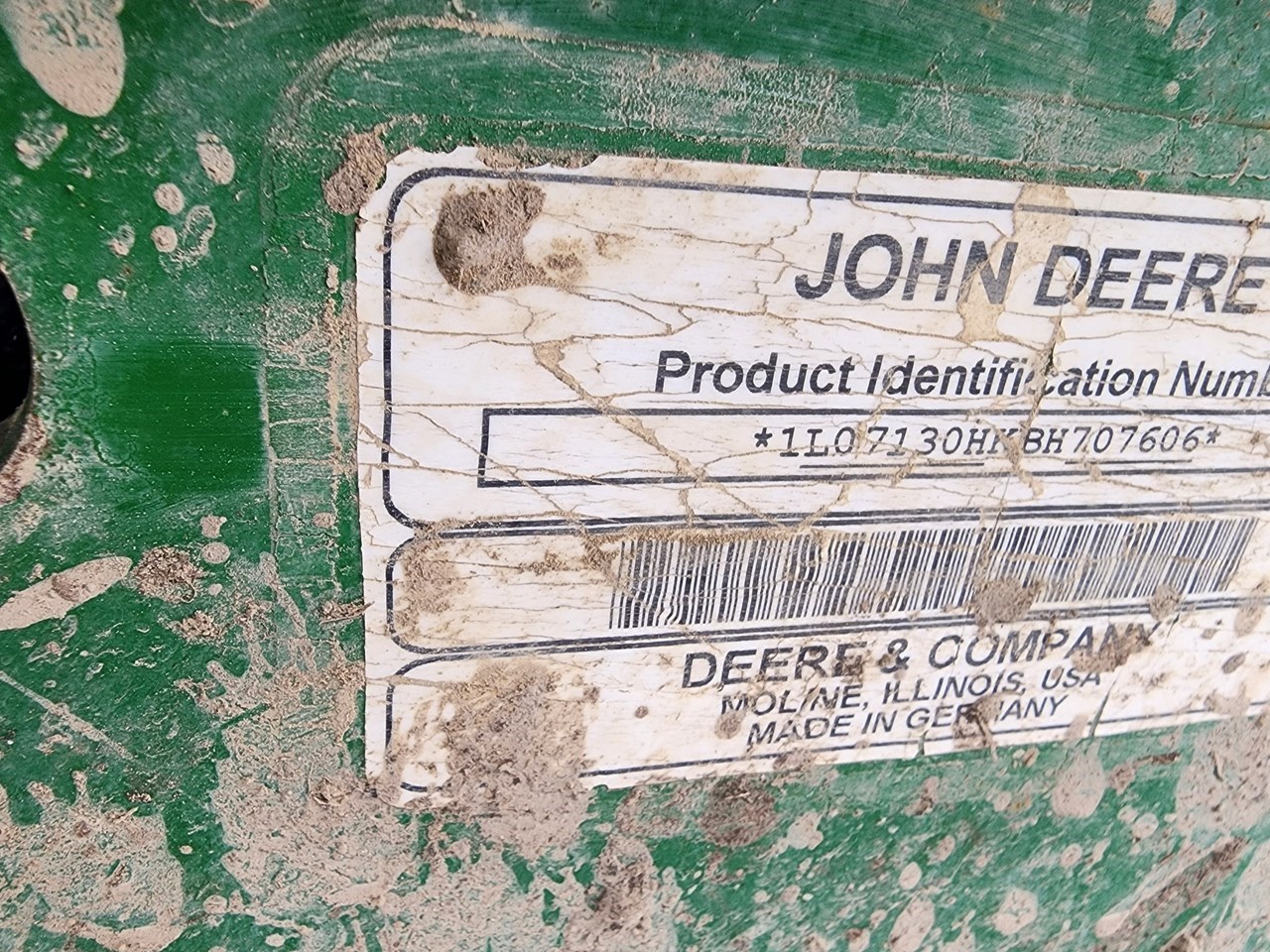 2011 John Deere 7130 Tractor - Row Crop For Sale