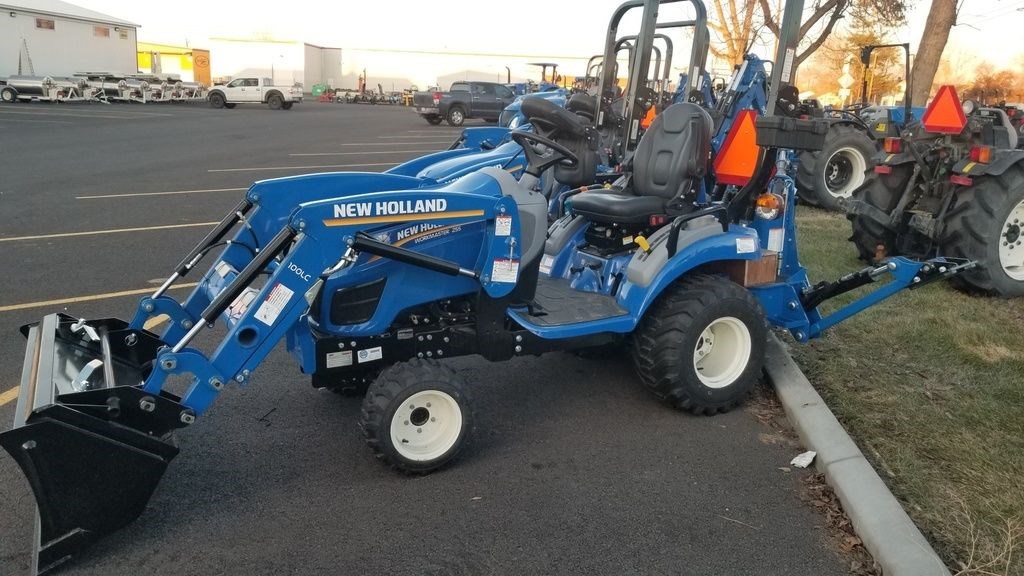 2022 New Holland Workmaster™ 25S OpenAir + 100LC Loade Compact Utility Tractor For