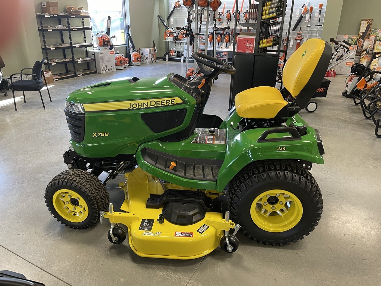 2022 John Deere X758 Riding Mower For Sale in Kinsman Ohio