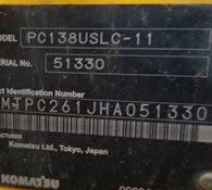 2018 Komatsu PC138USLC-11 Thumbnail 2