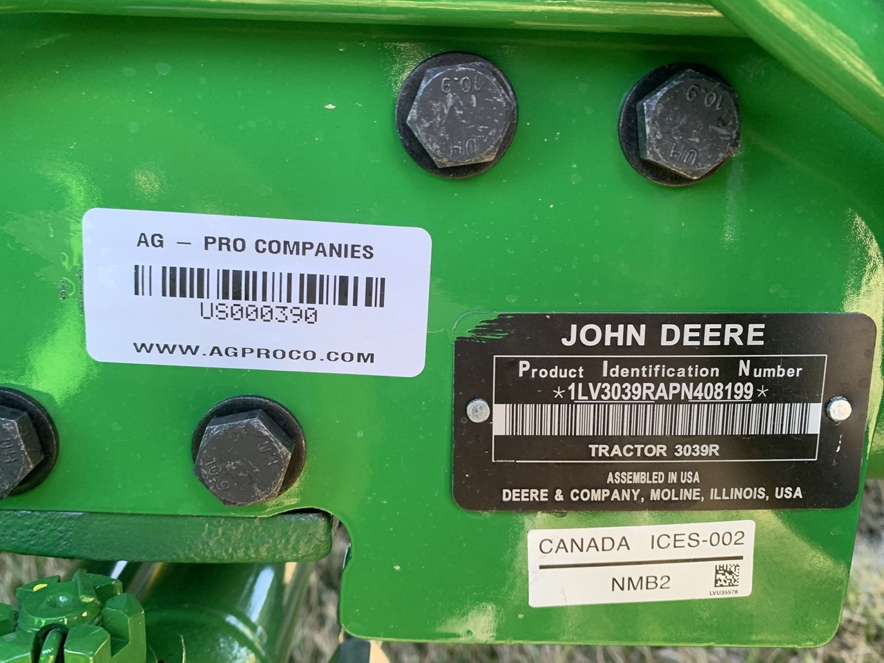 2023 John Deere 3039R Compact Utility Tractor 待售Upper Sandusky Ohio