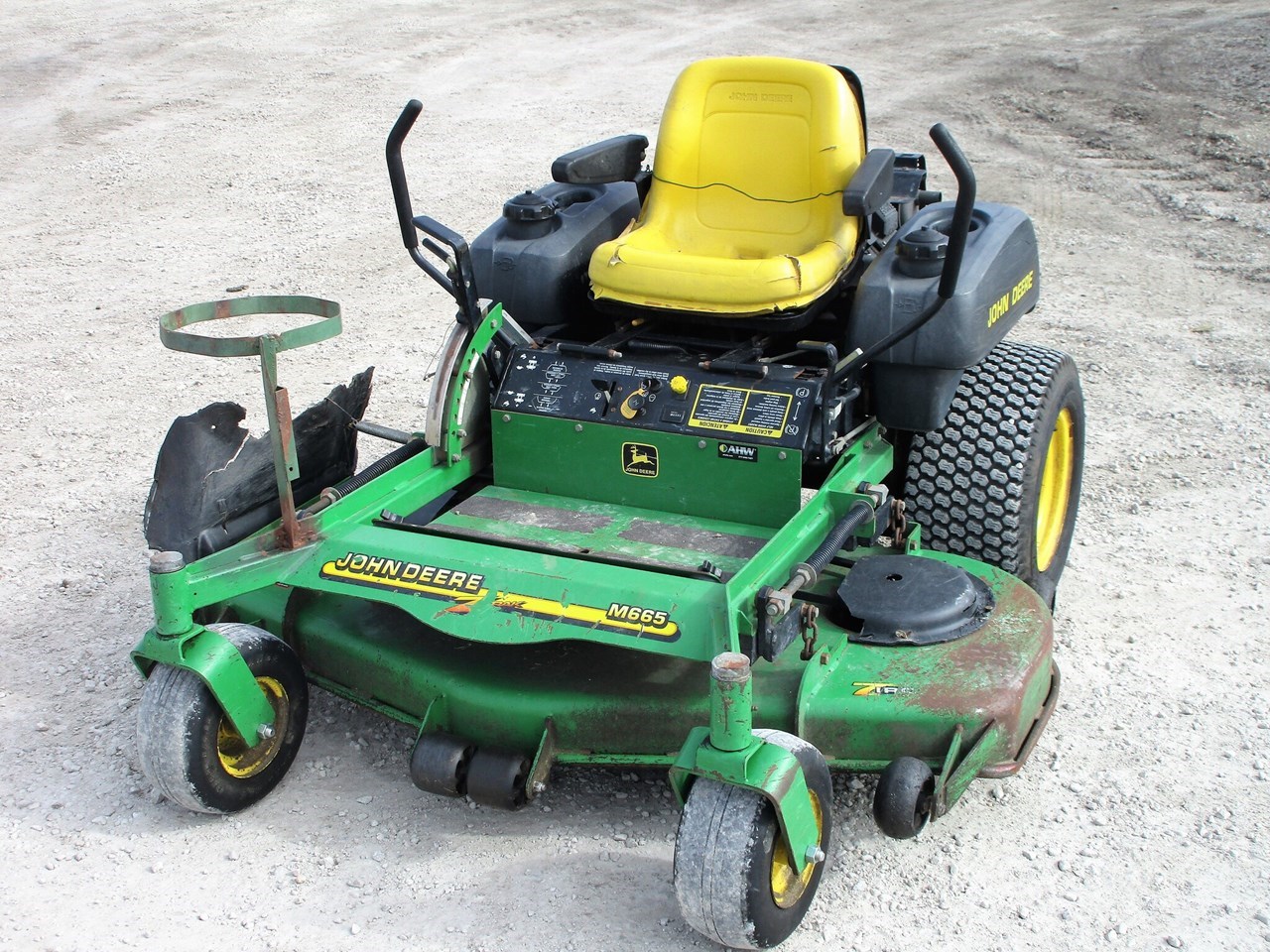 2002 John Deere M665 Zero Turn Mower VerkaufDwight Illinois