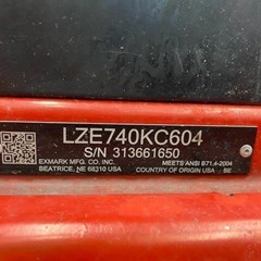 2016 Exmark LZE740EKC Zero Turn Mower For Sale