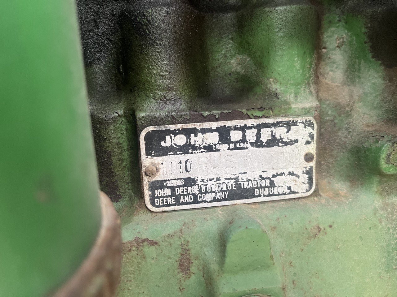 1963 John Deere 1010 Tractor - Utility For Sale