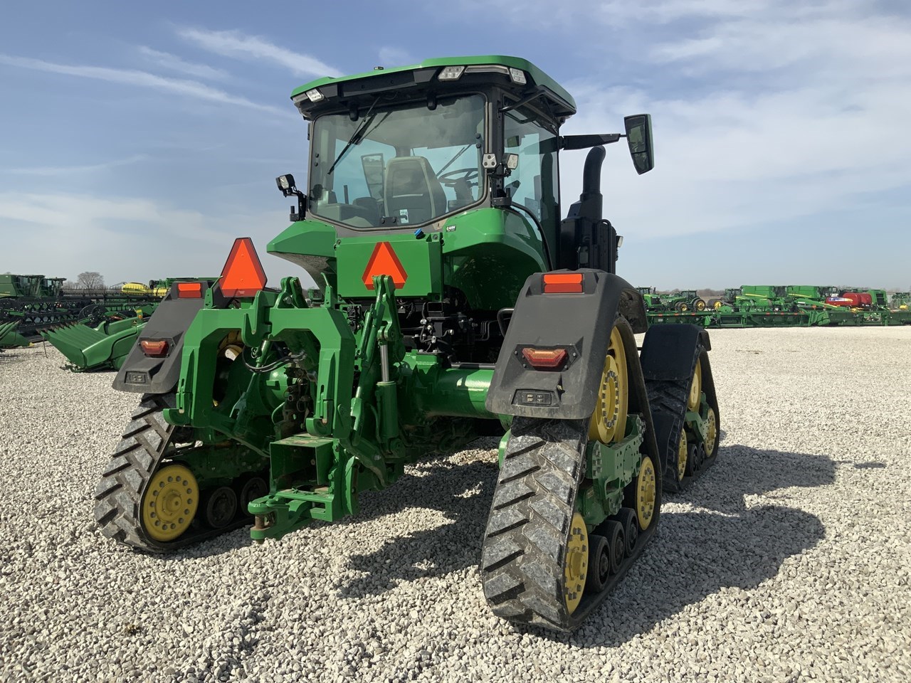 2021 John Deere 8RX 410 Tractor Track For Sale in Crawfordsville Indiana