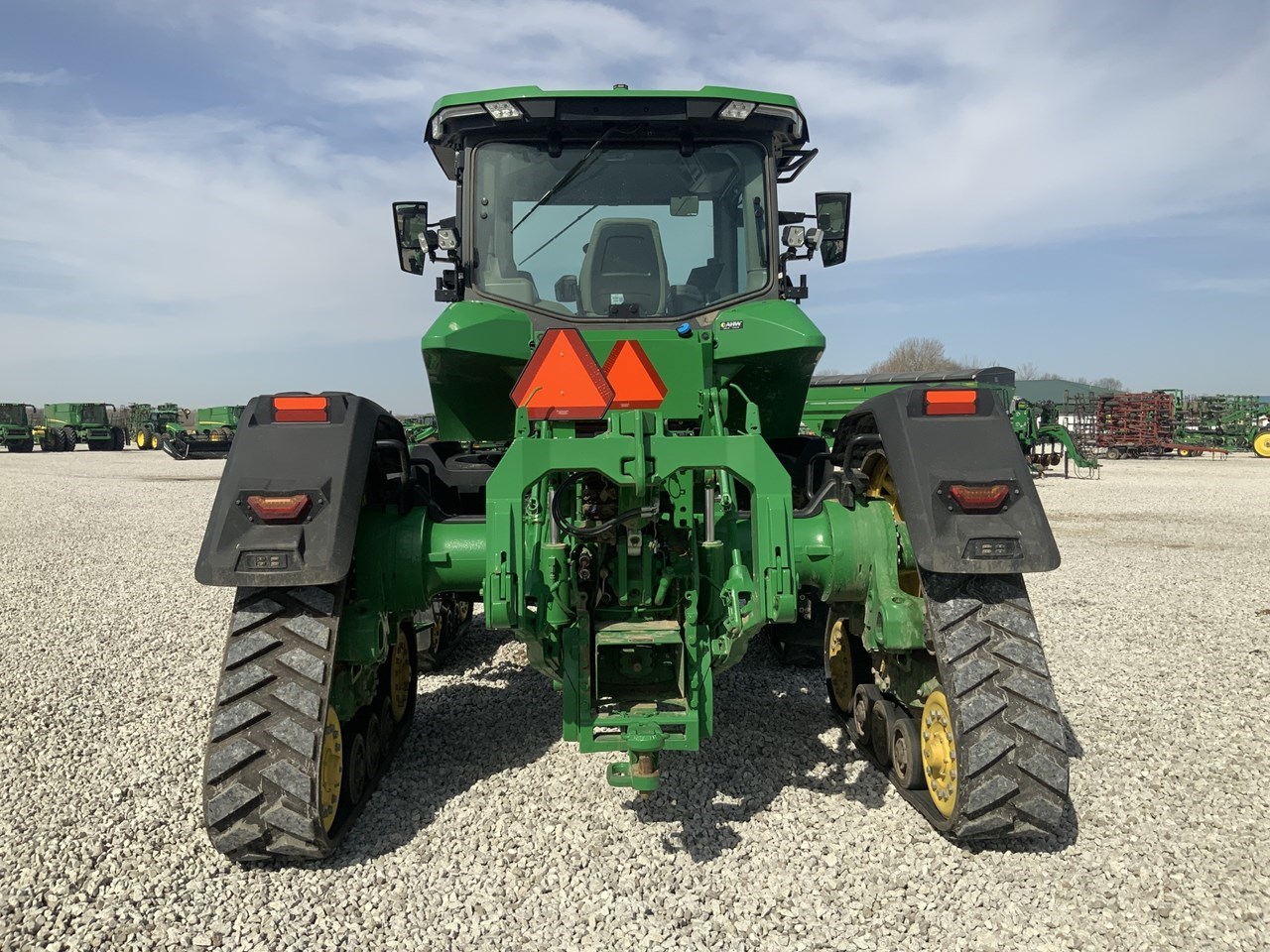 2021 John Deere 8RX 410 Tractor Track For Sale in Crawfordsville Indiana