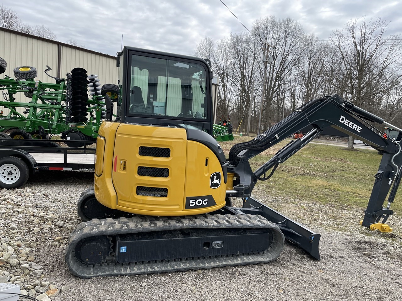 2022 John Deere 50G Mini Excavator For Sale in Kinsman Ohio