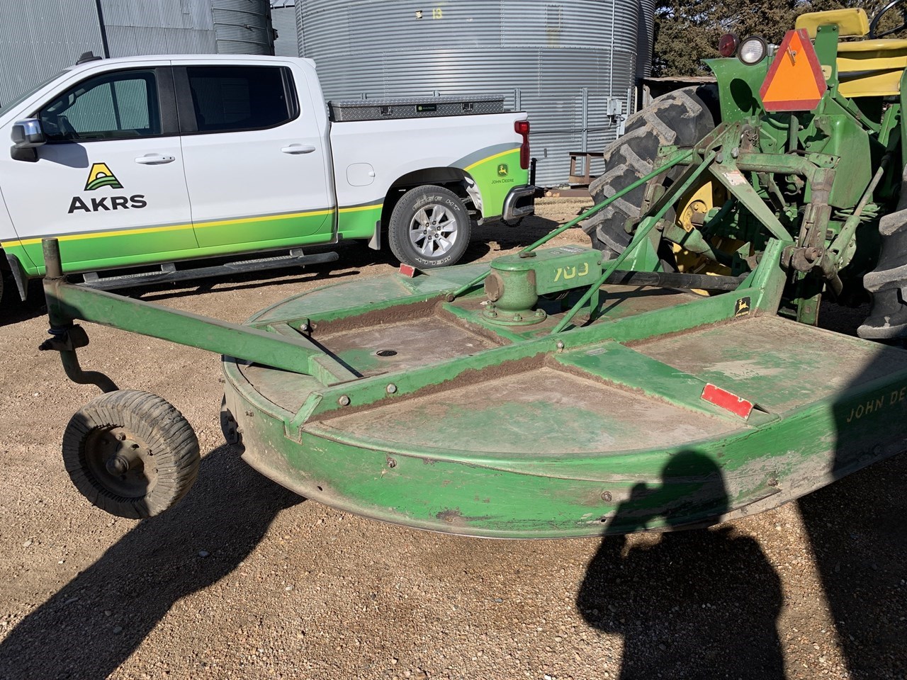 1989 John Deere 709 Rotary Cutter For Sale in Geneva Nebraska