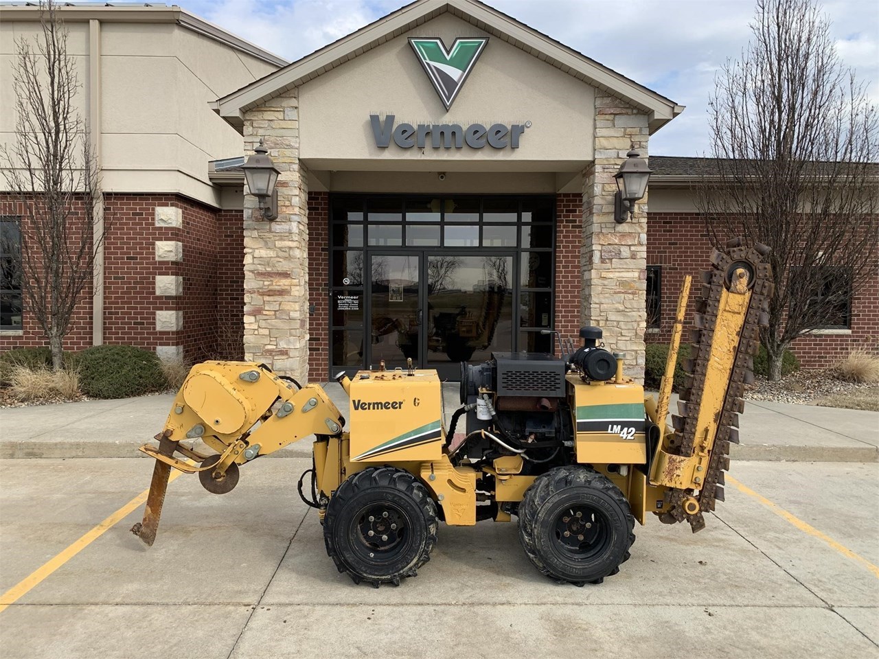 2008 Vermeer LM42 Trencher For Sale in Goodfield Illinois