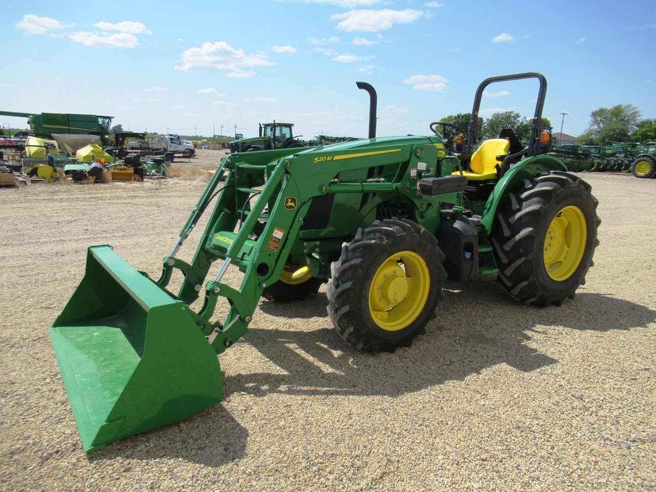 2022 John Deere 5100E Utility Tractor For Sale in Minier Illinois