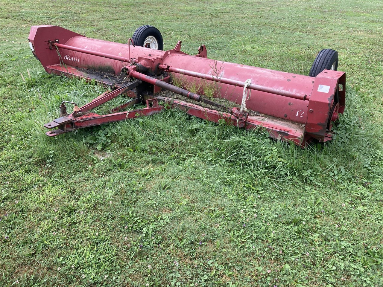 Brady 12FT Flail Mower For Sale