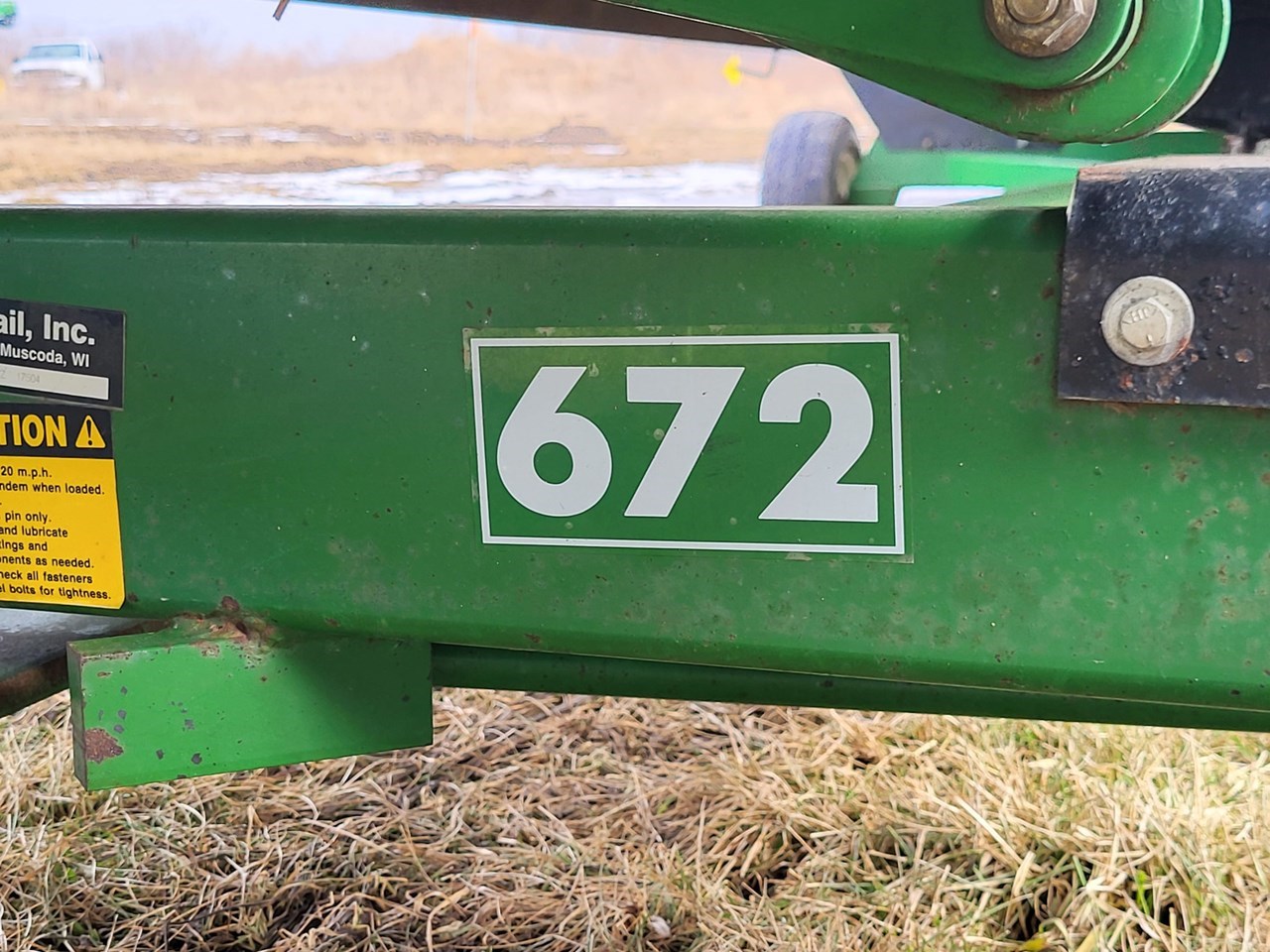 EZ Trail 672 Header Trailer For Sale in Waupun Wisconsin