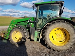 Tractor - Utility For Sale 2015 John Deere 6125R , 125 HP Tractor - Utility For Sale 2015 John Deere 6125R , 125 HP
