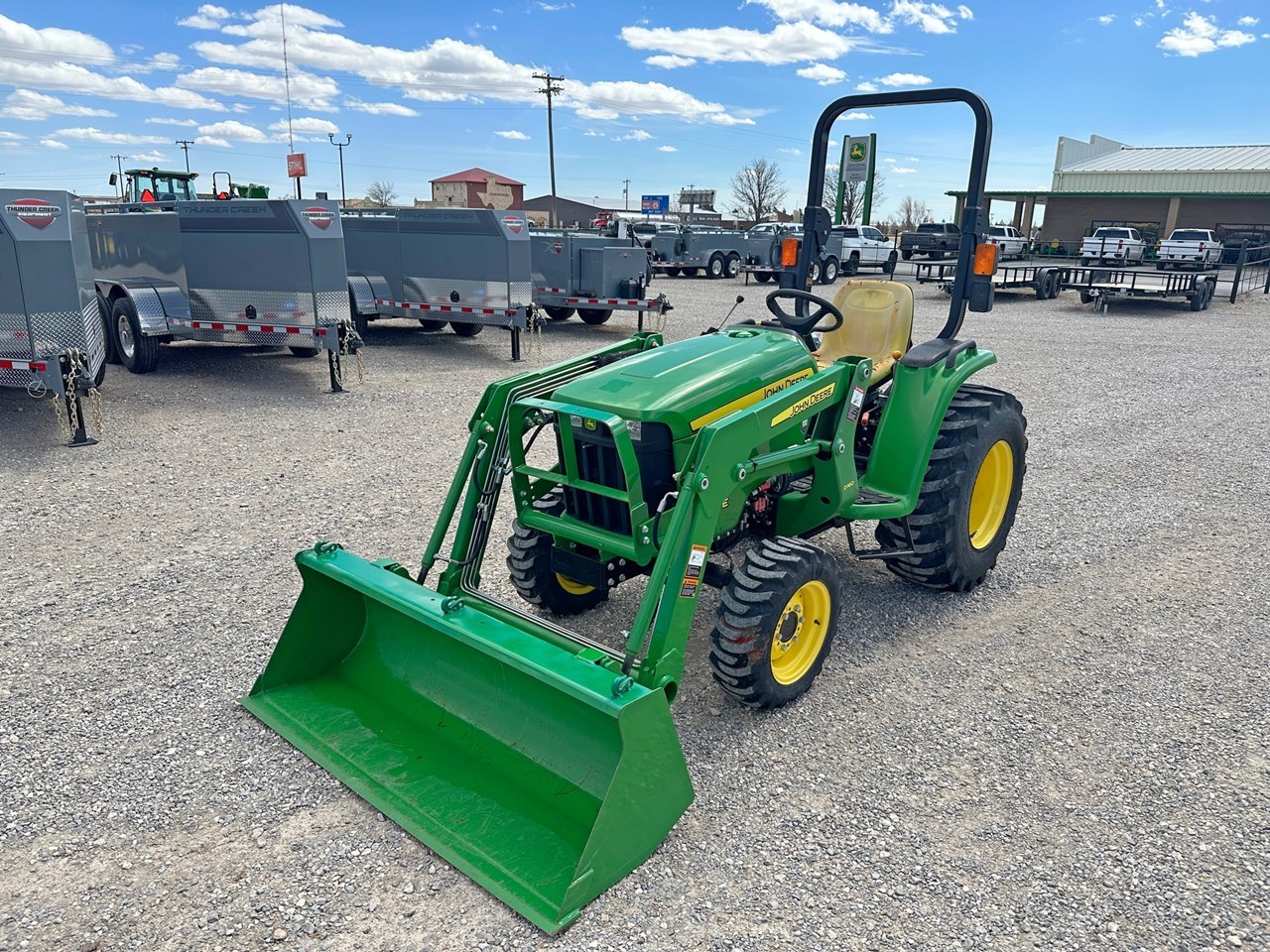 2016 John Deere 3032E Compact Utility Tractor For Sale in Amarillo Texas